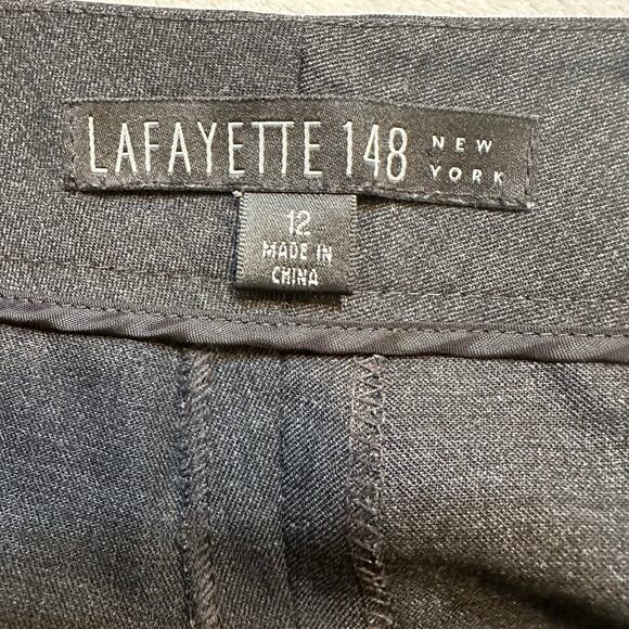Lafayette 148 New York Virgin Wool Pants sz 12 - Picture 2 of 9